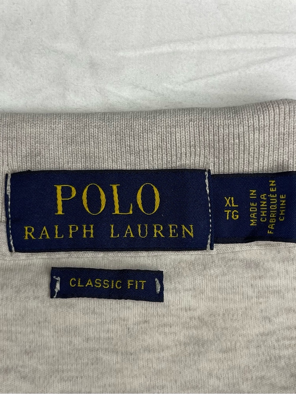 Polo by Ralph Lauren Light Beige Heather Men’s Short Sleeve Polo - Picture 3 of 3